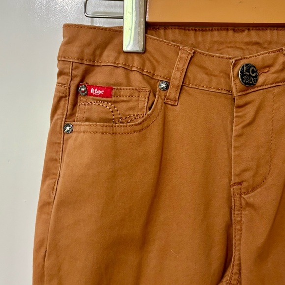 Lee Cooper| Viral UK Camel Mid Rise Women’s Skinny Jeans Sz 26 - Picture 2 of 7